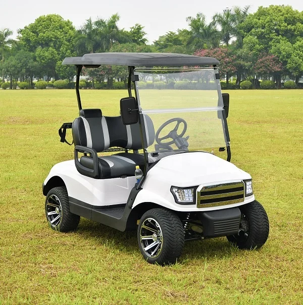 CE certification  electric popular golf buggy with cargo box or rear seat kit for passengers
