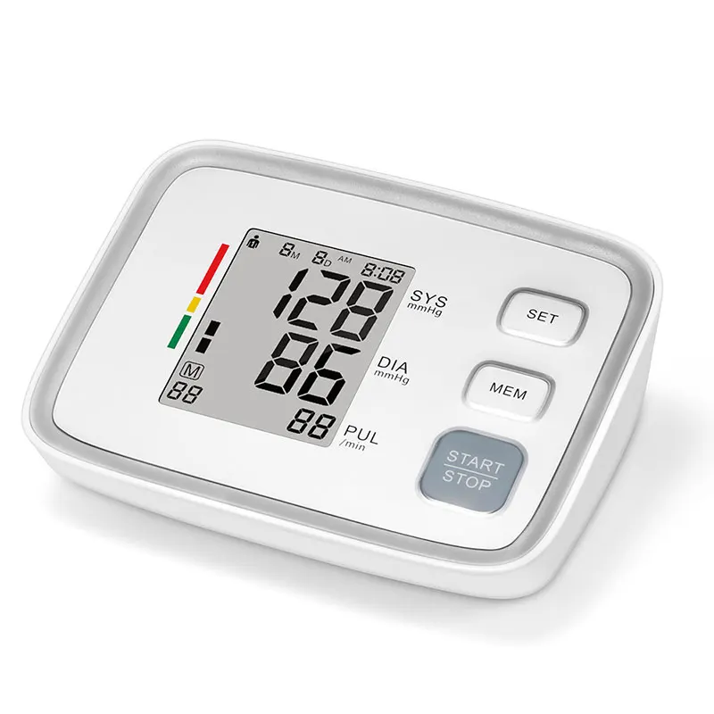 Digital Blood Pressure Monitor with Automatic arm Cuff LCD Displays Blood Pressure testing Pulse Rate and Irregular heartbeat