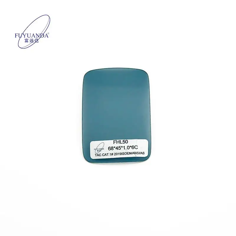 Custom Uv 400 Sunglasses Lens ISO certification Colorful Mirror Coating Tac Polarized Lens
