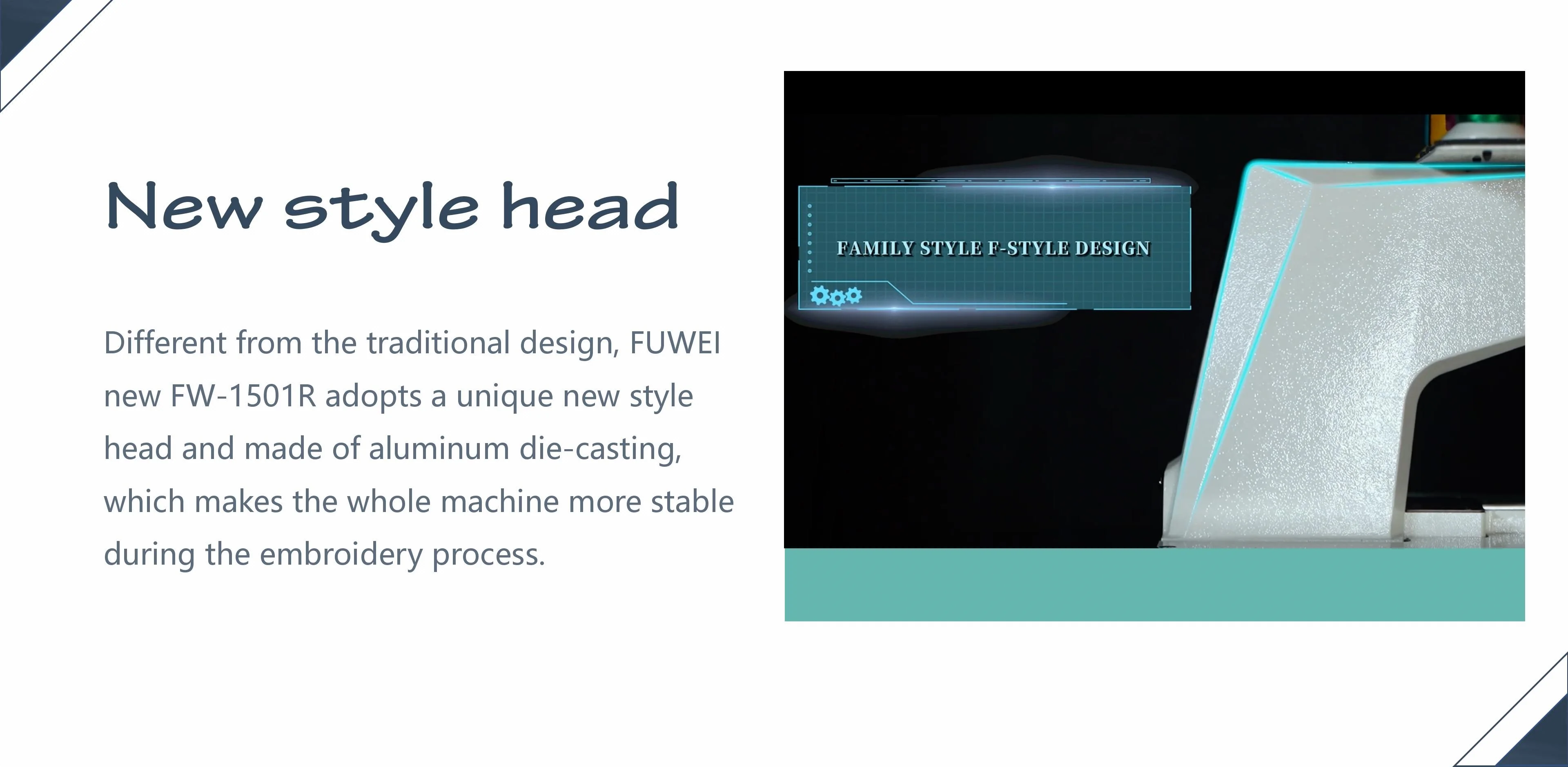 Машина для вышивки плоских футболок, 1 головка, 15 игл