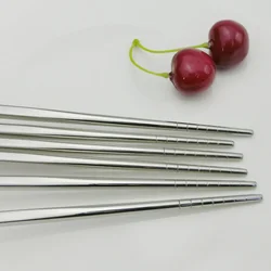 Best Selling Wholesale Custom Metal Stainless Steel Chopsticks for Sushi Wedding Gift Souvenirs
