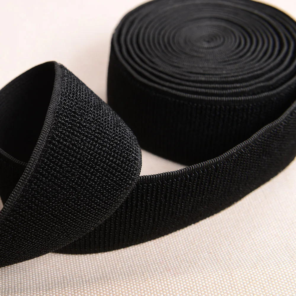 50mm Un-napped Elastic Fastener Loop Tape for Band