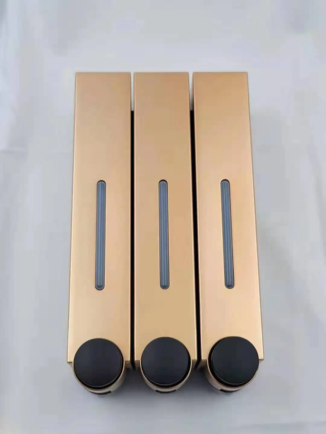 420ml ABS Plastic Single Double Three Head Wall Mounted Liquid Manual Fancy Soap Dispenser