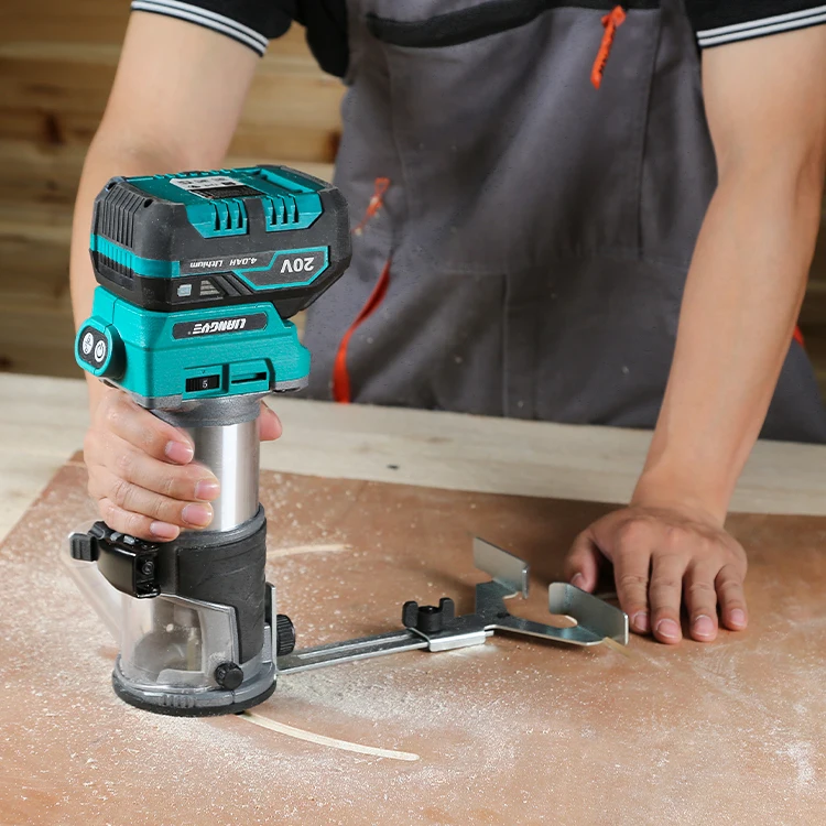 20V Lithium-Ion Brushless wood router hand machine mini hand router