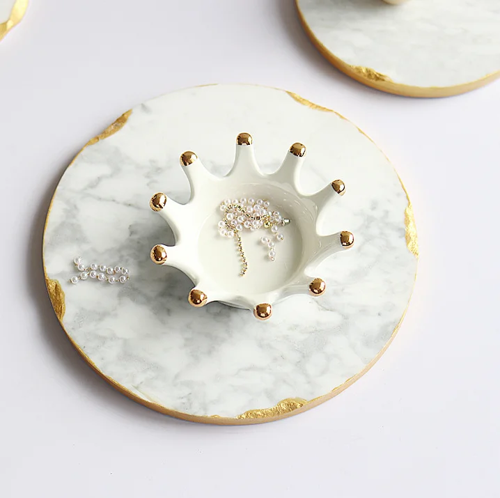 Epoxy resin coaster with Phnom Penh coaster