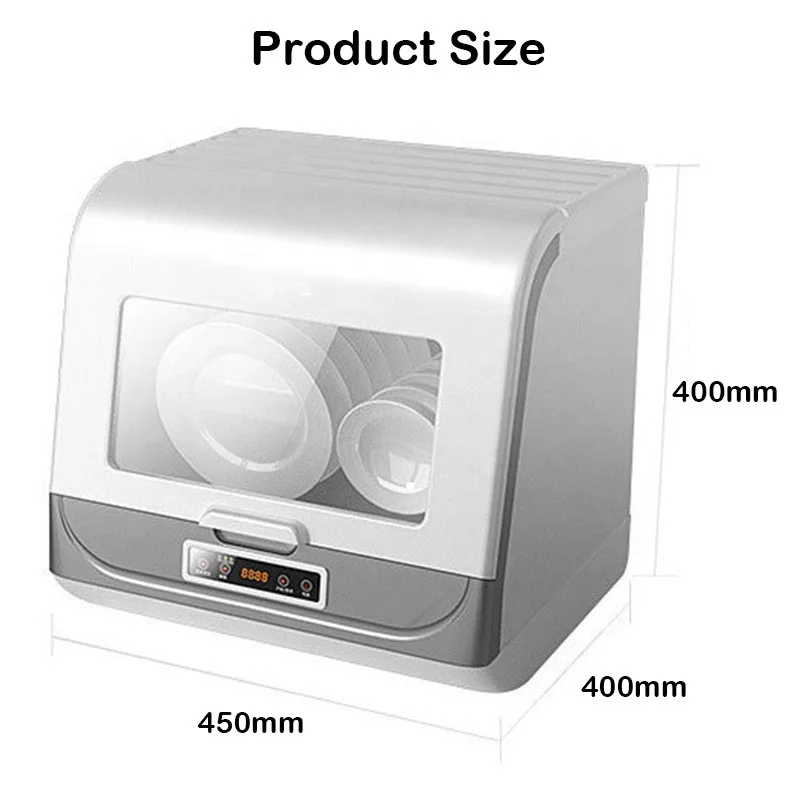 Restaurant Kitchen Appliance Selling Home Commercial Portable Countertop Countertop Mini Automatic Dishwasher Machine
