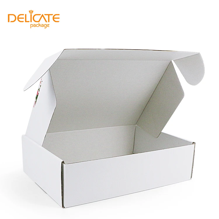 Free Sample Custom Logo Black Small Plant Mailers Printing For Boxes Hat Flower Candle Shipping Box