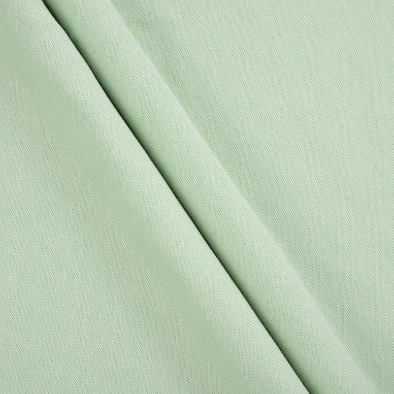 Anti Pill Fleece Hoodie Fabric 12 Polyester 88 Cotton Knit Cotton Fleece Fabric For Hoodie