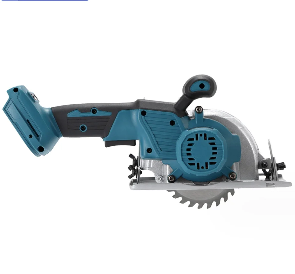 5 Inch Cordless Electric Saw Circular 125mm Wood Cutter 10800r/min High Speed Power Tools Cutting Machine for DIY