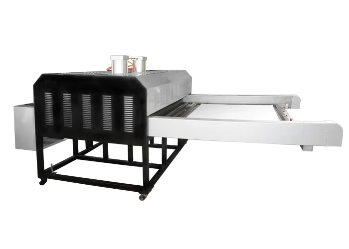 Easty Eurotec EDP Dual Shuttle Planchas de sublimation Flatbed Heat Press for tee shirt