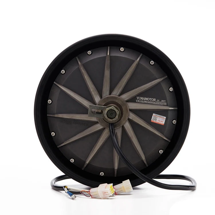 YM MOTOR 4000w 72v High Speed Brushless Dc Motor For Electric Motorcycle 12 Inch Hub Motor