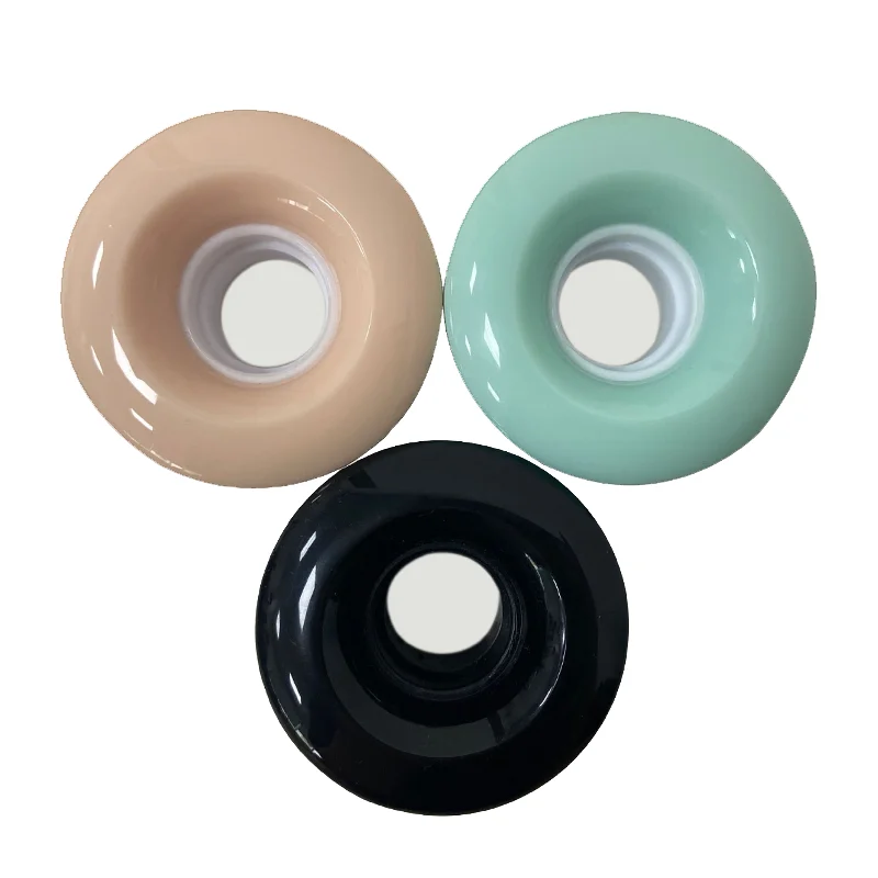 Factory price quad roller skate wheels 4 pack roller skate wheels luminous retractable roller skate wheel without bearing