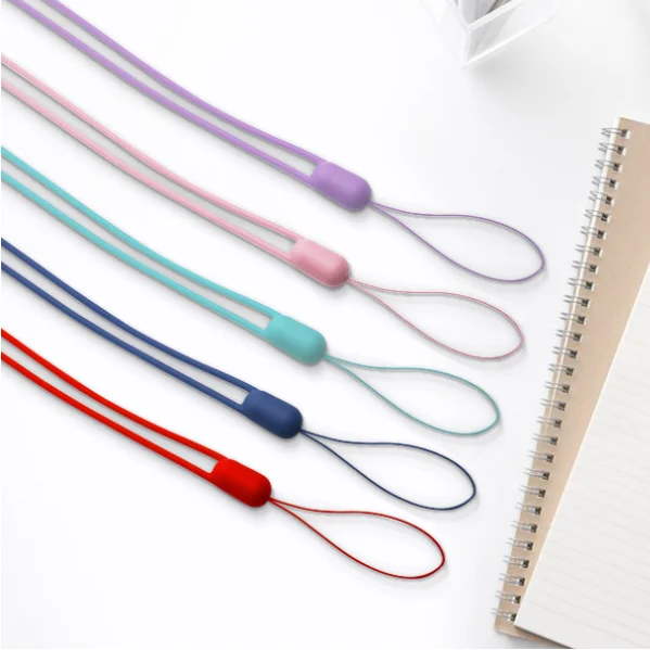 Wrist Lanyard USB Flash Disk Fan Liquid Feel Silicone Lanyard for Mobile Phone