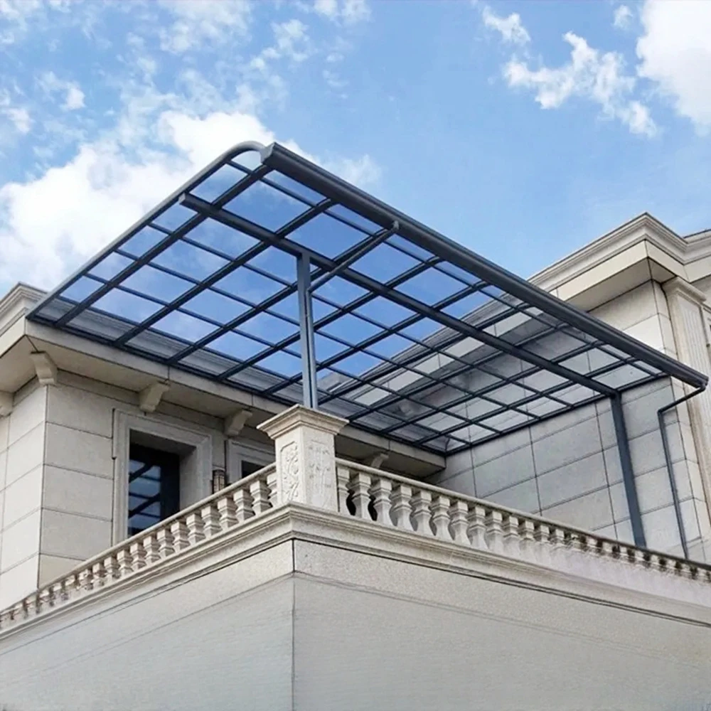 2024 New roof sheets polycarbonate sheets for car parking sheds pc solid polycarbonate sheet