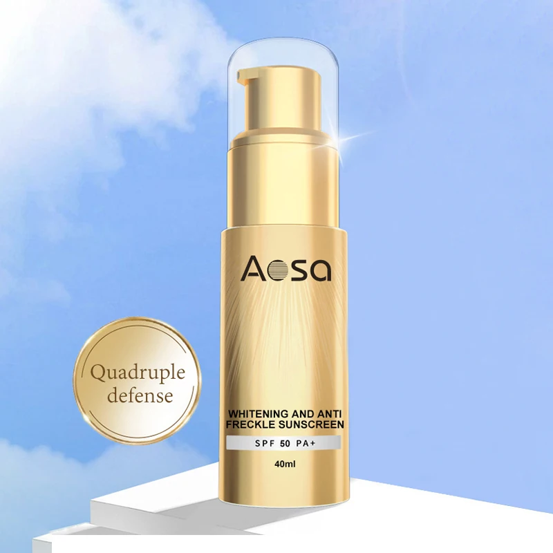 Spf 50 Sunblock Organic Natural Whitening Honey Moisturizing Anti-Aging Bulk Face Sunscreen Cream