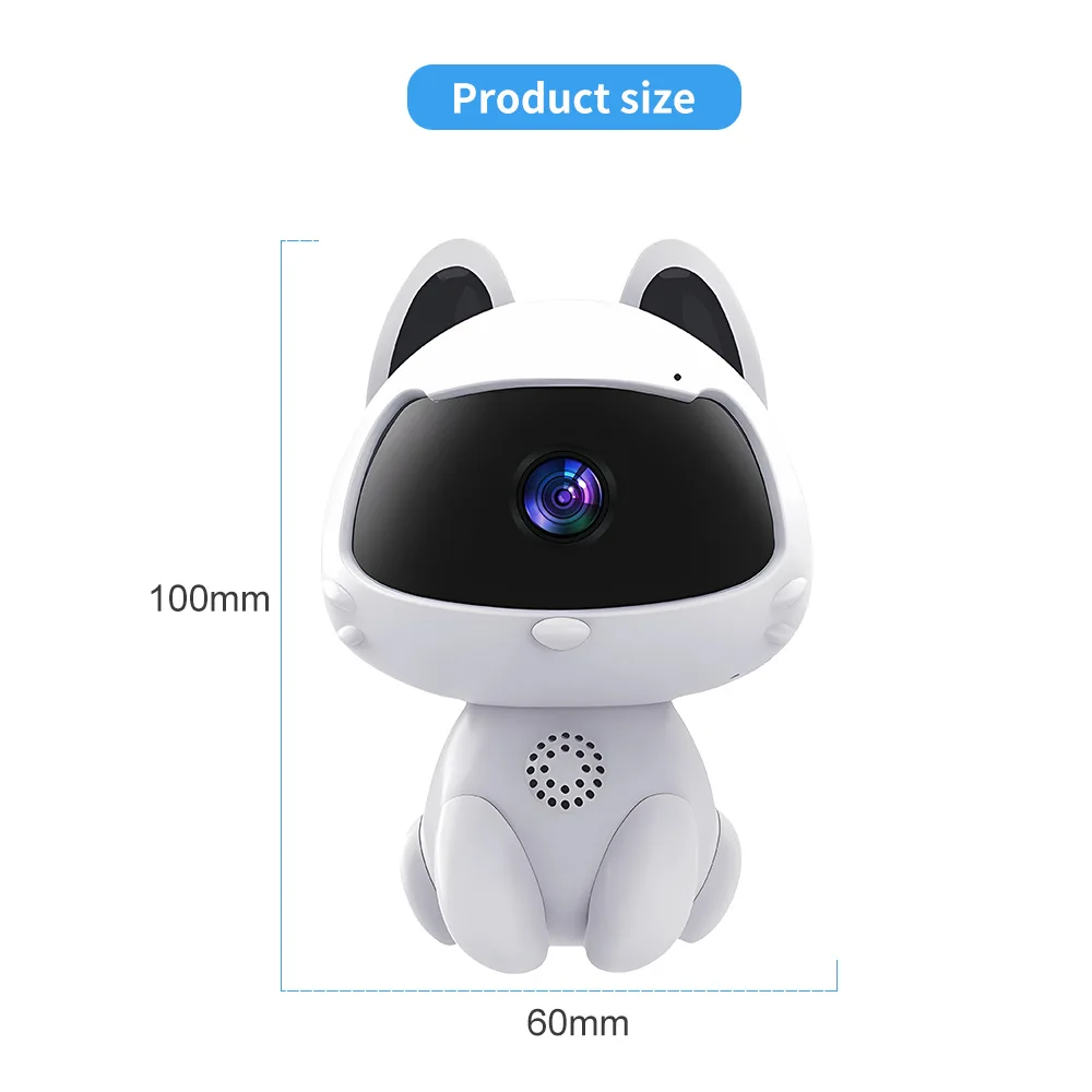 1080P Wifi Pet Baby Monitor Wireless Smart Indoor Security Tracking Wifi Cameras