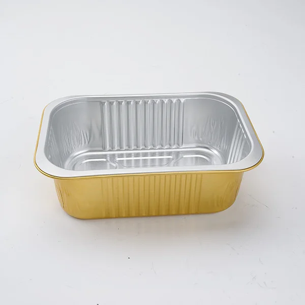 3500ml New Food Grade Disposable Tin Foil Baking Pan Aluminum Foil Tableware Fast Food Container