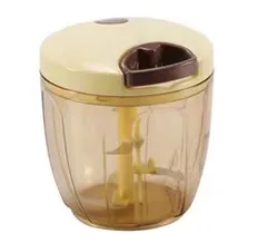 Hot sell newly mini hand pull food mincer vegetable chopper rotating slicer