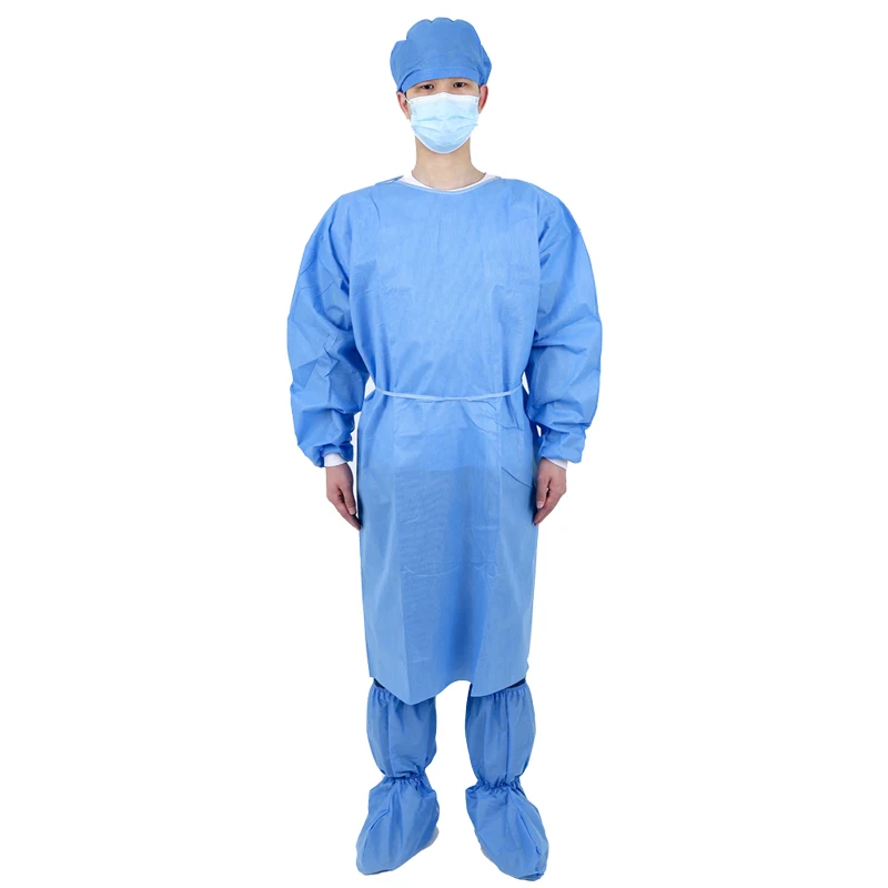 Custom Disposable Isolation Gown Medical Protective Clothes Medical Non-woven Surgical Gowns Medical Isolated Gowns
