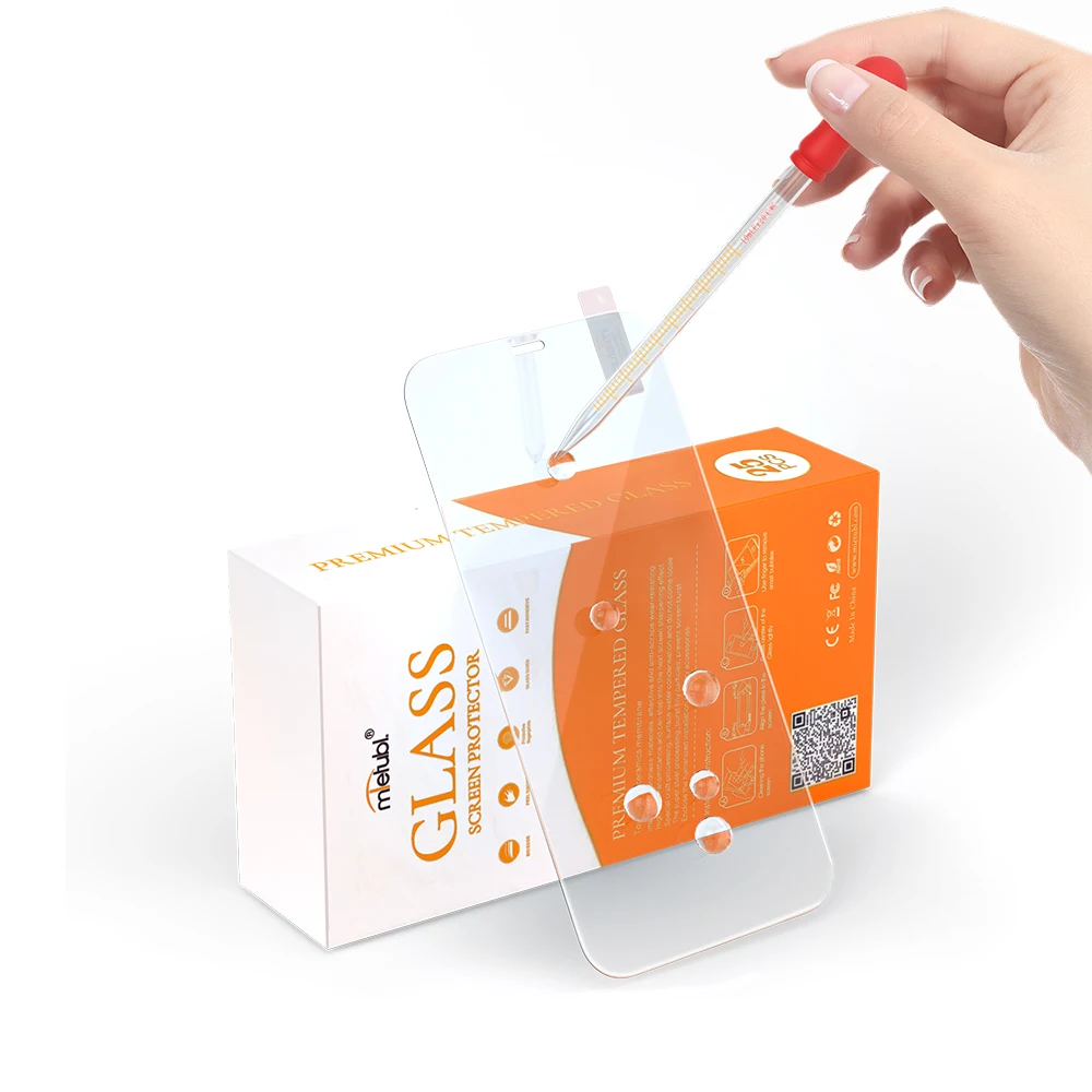 MIETUBL Quality Shining Big Curved Clear Glass For IPHONE 6/6S/7/8