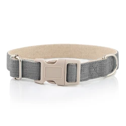 Newest Organic 100% Recycled Sustainable Development Eco Friendly Hemp Dog Collars Leashes 10 Colors in Stock