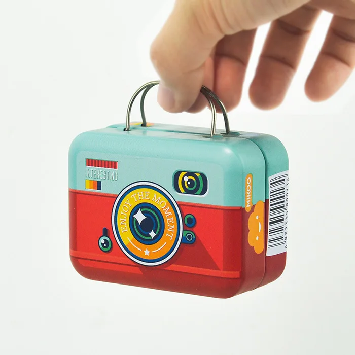 Square handbag portable creative wallet happy candy box mini horse mouth storage box