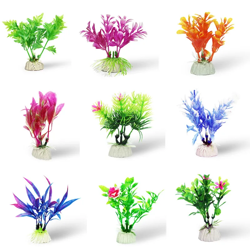 
Wholesale price Aquarium Plants Decor Plastic Fish Tank Plants Decorations Ornament Large Aquatic Plant for Aquarium 