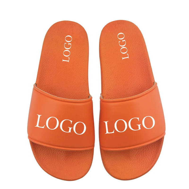 Custom Wholesale Fashion Unisex Printed Slides With Strap Custom Mink Slides Adult Slides Custom Slipper Footwear