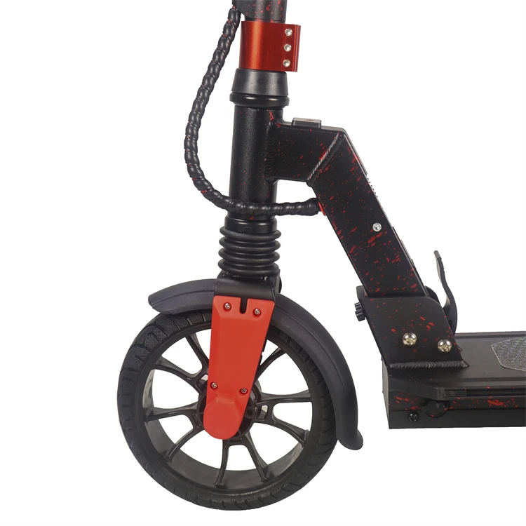 Wholesale 2-Wheel Kick Scooter Kids 130W 24V Electronic Brake New Design Portable Mini Electric Scooter with Lights