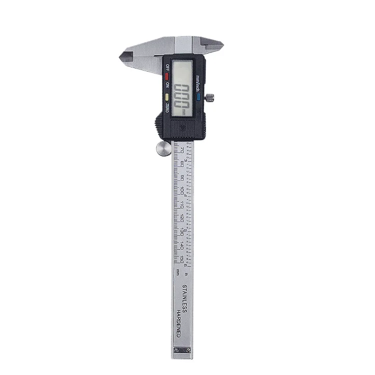 Wholesale Digital Vernier Caliper Measuring Tool Stainless Steel Vernier 6 Inch 150mm with LCD Screen Inch/Millimeter Conversion
