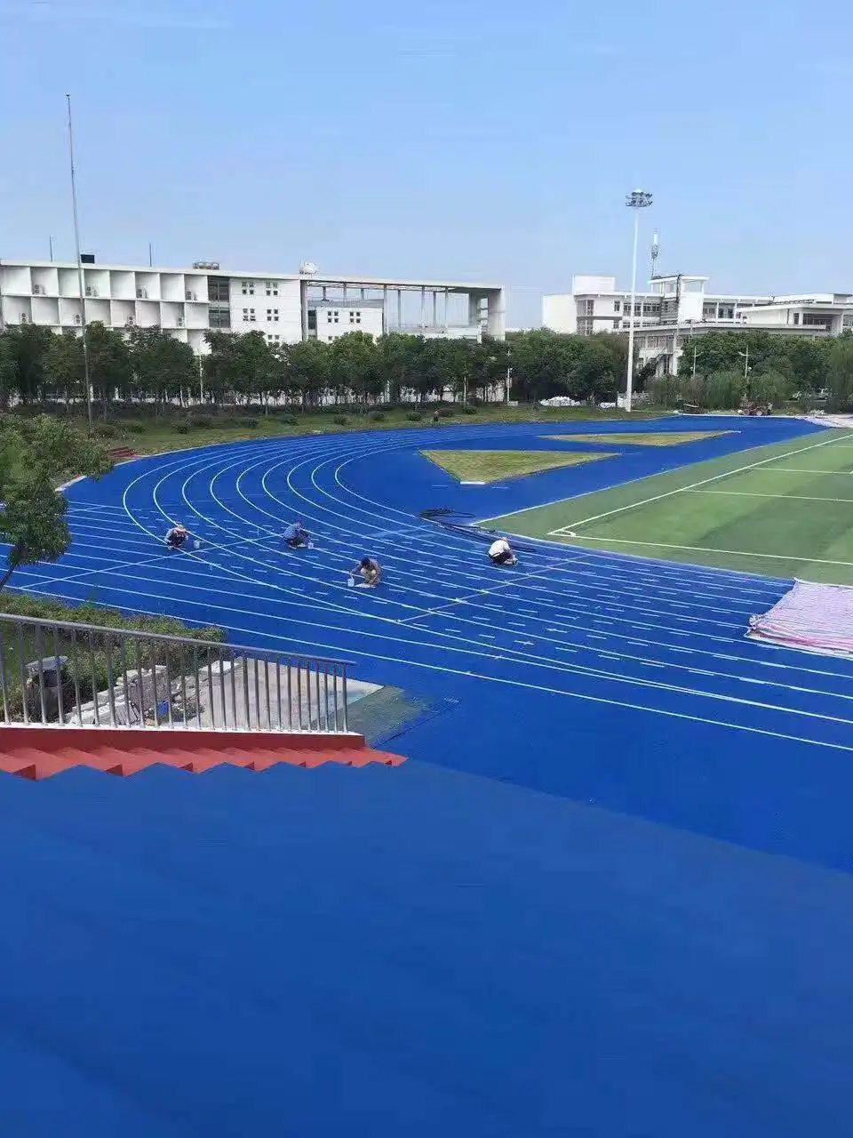 LvYin Labosport устойчивый к УФ-излучению синтетический газон искусственный футбольный резиновые гранулы