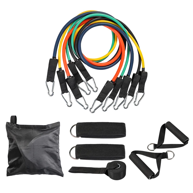 Elastic Resistance Bands for Fitness and Exercise