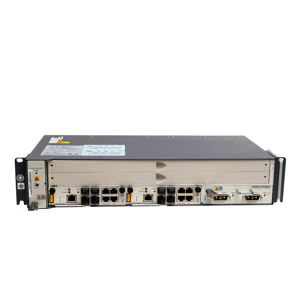 FTTH OLT SmartAX Series GEPON OLT MA5608T 19Inch 10G AC MA5608T Mini GPON OLT Hot Selling MA5608T AC power supply