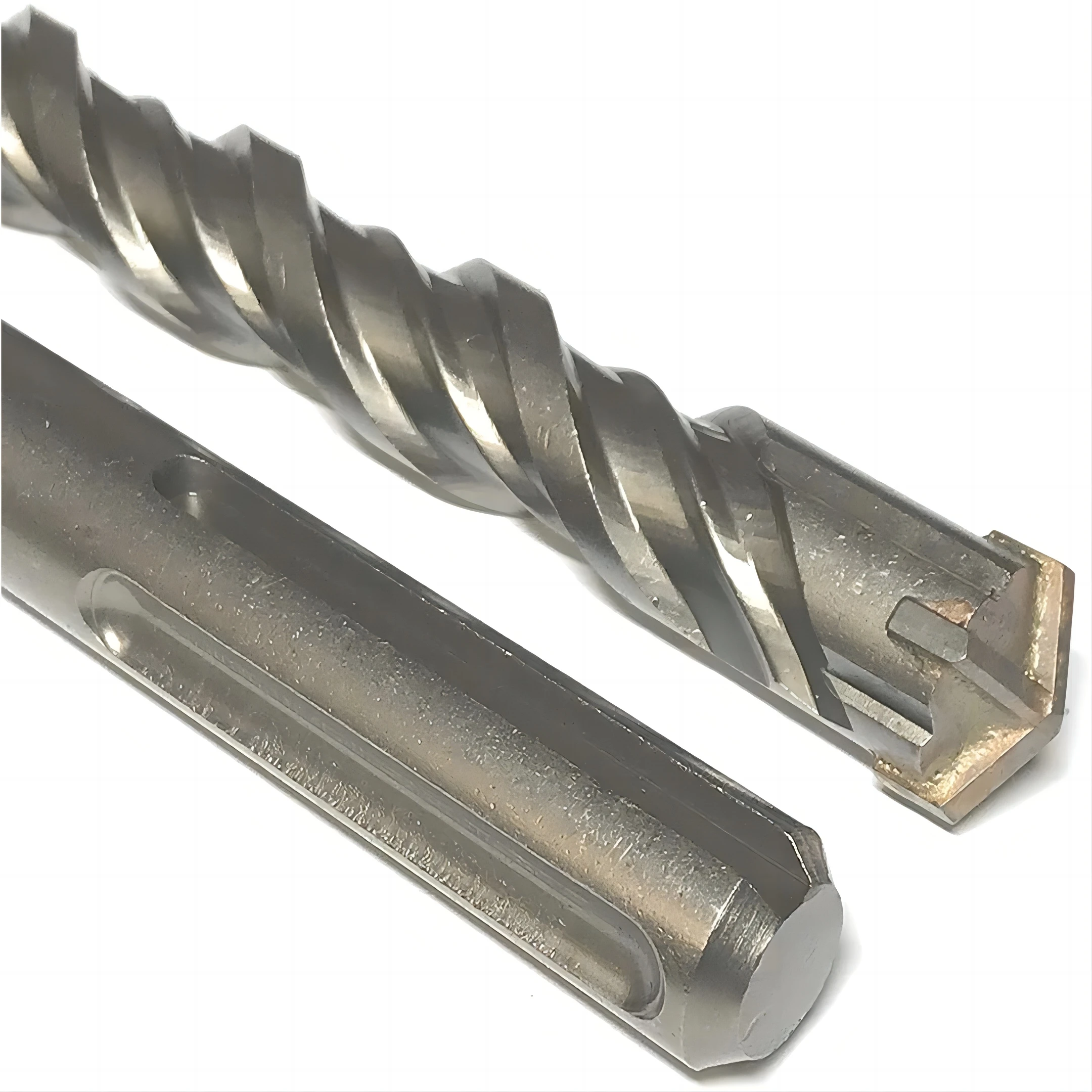 EUROCUT Carbide Cross Tip 4 Cutters Brocas SDS Max Rotary Hammer Drill Bits for Granite Concrete Rock Stone