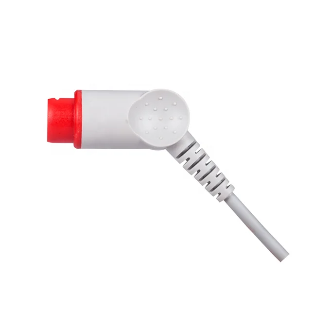 Reusable Siemens 10pins Invasive Blood Pressure Cable 3 Meters to Argon Ibp Transducer Connector