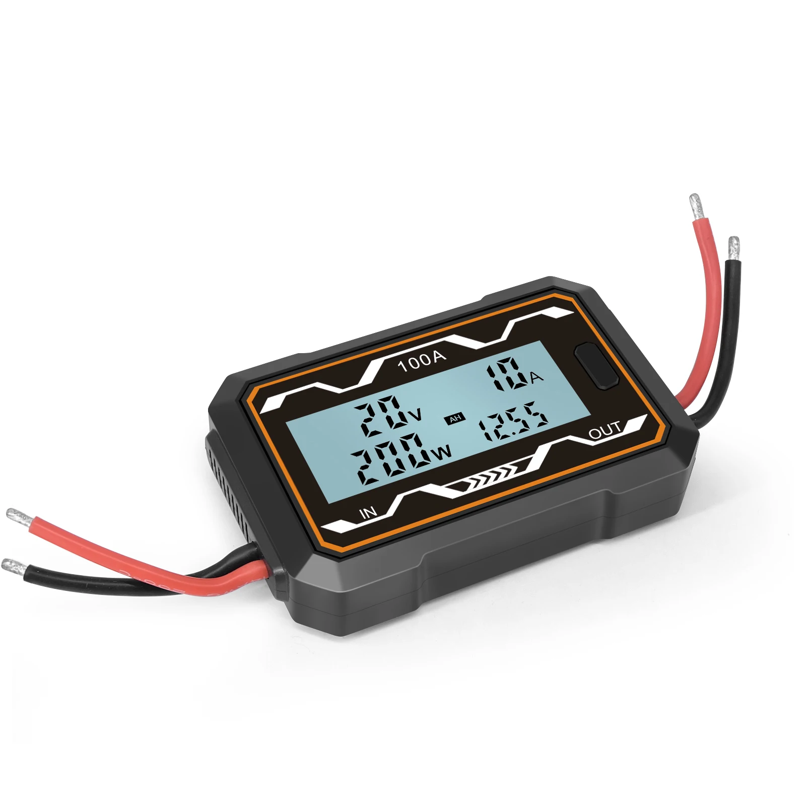 LCD Digital DC Power meter with 150A/ 200A/ 100A Display Voltage current power