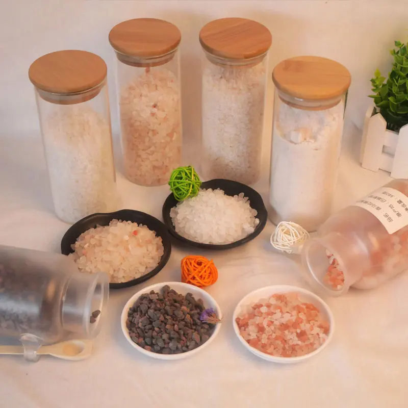 Pakistan Natural  Pink Himalayan Salt for Bath Custom Packaging with Fragrance or dried lavender/rose flower