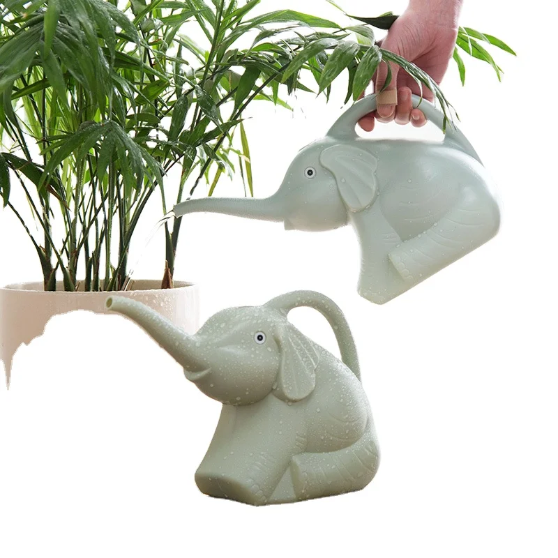 
Elephant Shape Watering Can Pot Home Garden Flowers Plants Watering Tool Succulents Potted Gardening Water Bottle 