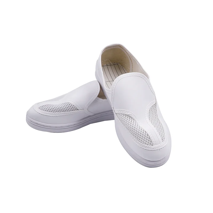 Factory Wholesale Security Protection Clean Room Breathable Mesh Anti -Static Wear Resistant Esd Safety Shoes