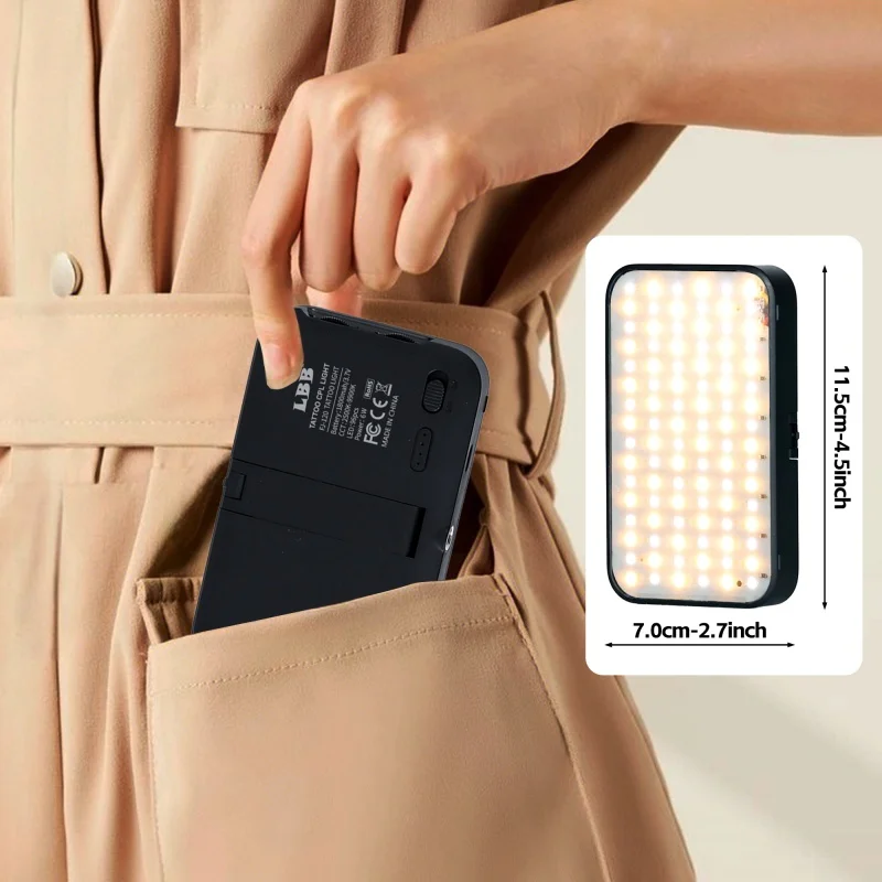 Tattoo Equipment Supplies TikTok Remove Glare LED Tattoo Photography Video Lights Portable Mobile Phone Camera Fill Light CPL