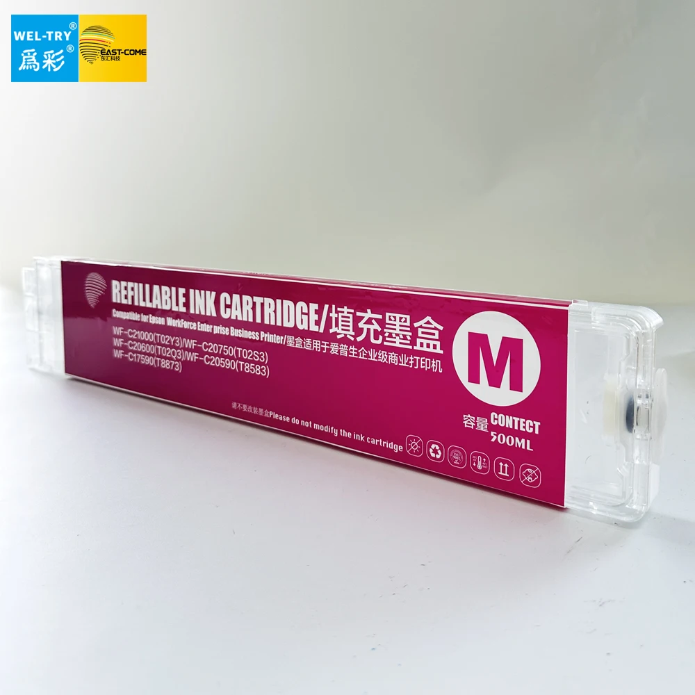 WEL-TRY T8871-T8874 T8873 многоразовый картридж для Epson t8871 WF-C17590 рабочих предприятий серии gaga