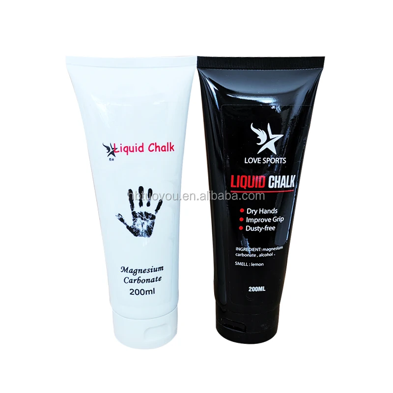 250ml 200ml 100ml 50ml Liquid Chalk - Gym Lifting Weightlifting for Hand Workout Grip Weight