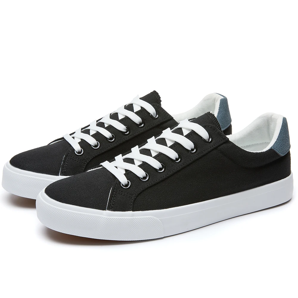 Wholesale Casual Men Canvas Tennis Sneakers With Custom Logo Classic Canvas Casual Shoes For Men Unisex