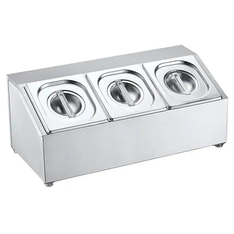 Подставка для еды в ресторане из нержавеющей стали