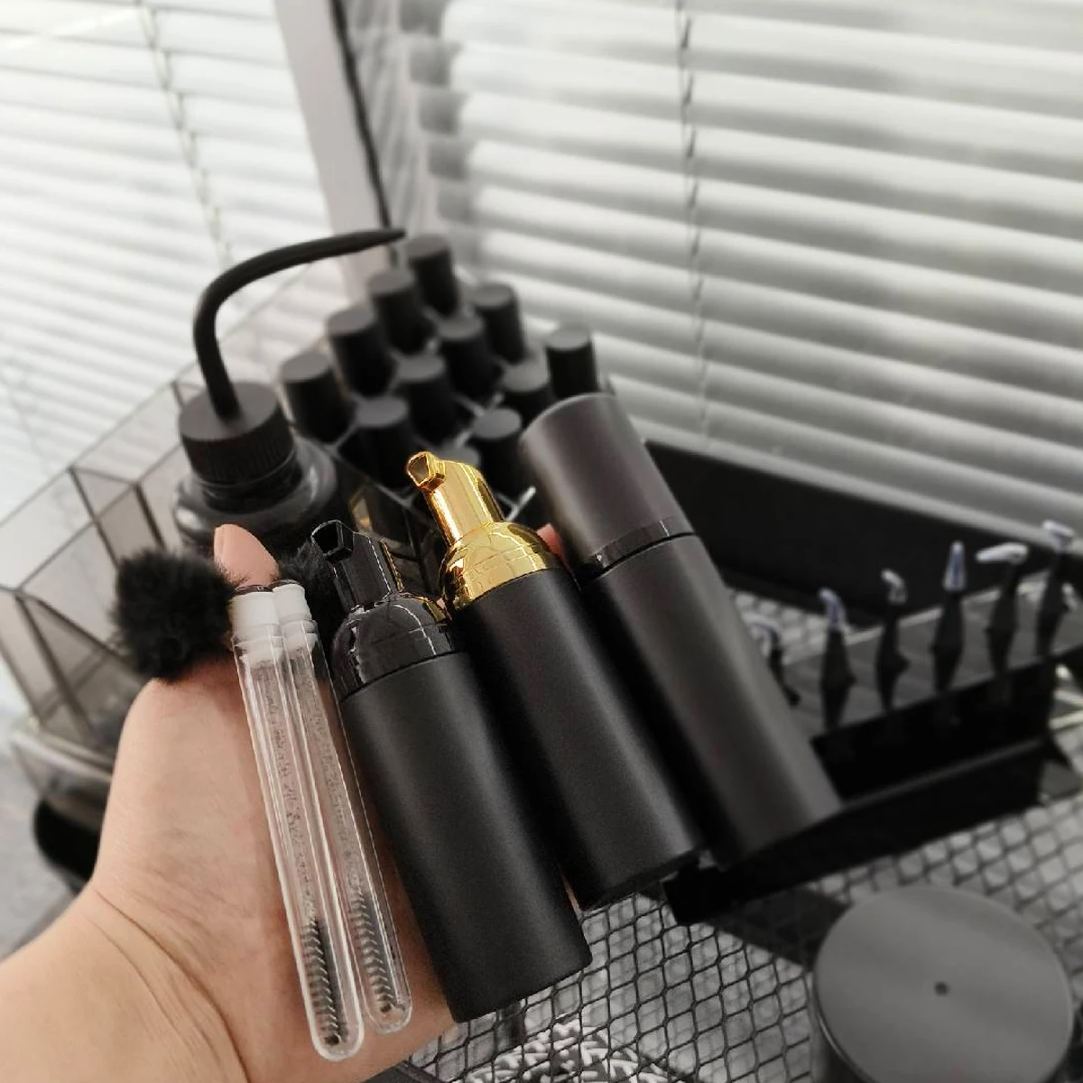 Lash Cleanser Foam Shampoo Bath Brush Eyelash Extension Cleanser Concentrate Shampoo Bottle Kit Private Label