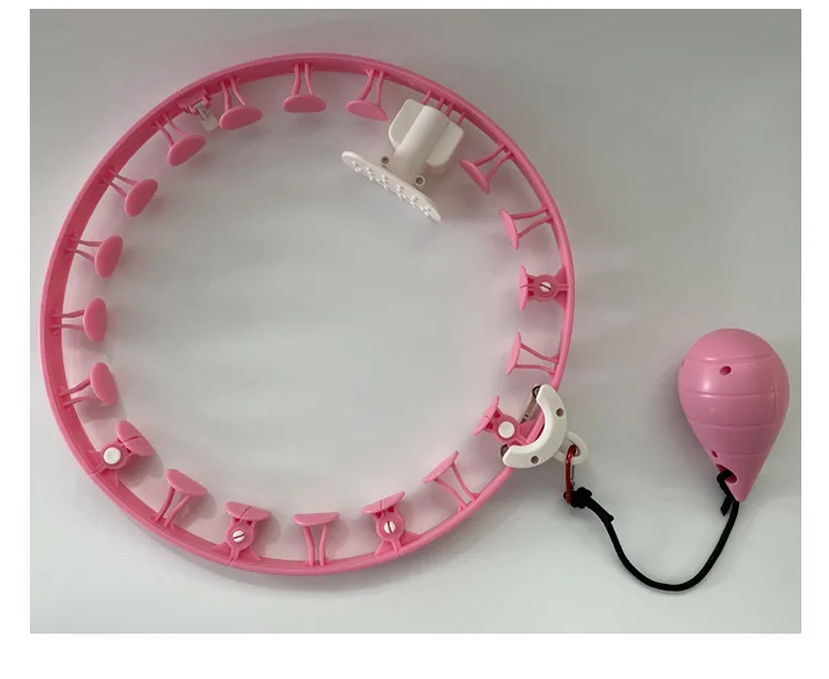 Conway HLH002 Factory Price Detachable Smart Hula Hoops Weighted Hoola Exercise Fit Hoops for Unisex Use