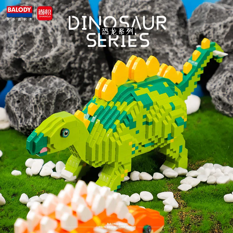 Конструктор Balody Triceratops Plesiosaur миниатюрный 3d-конструктор тираннозавр карнотзавр юрский периода динозавр игрушка для детей