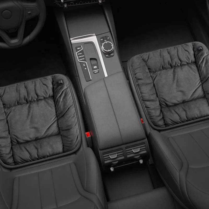 Anjuny Universal Size 12V Heating Cushion Warmer Heated Seat Pad Winter Car Heat Cover