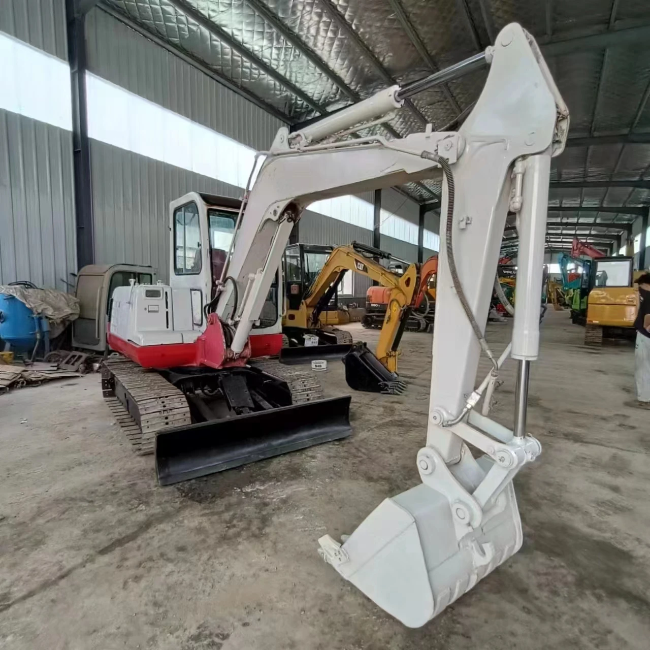 Efficient Heavy Construction Equipment used dx75 excavator for doosan