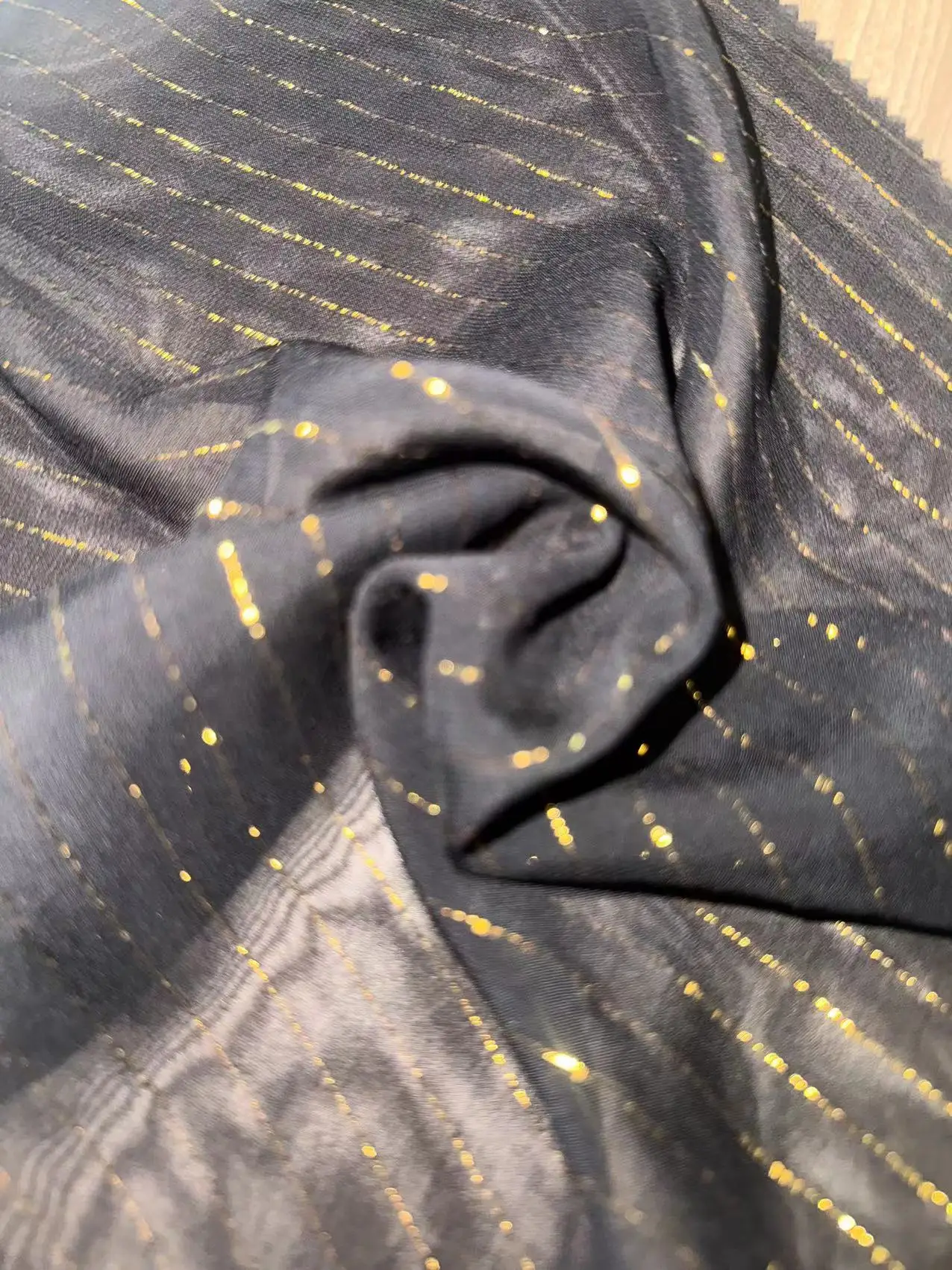 fashion viscose rayon gold stamping bar fabric custom shirting fabric designer fabric for clothing dresses